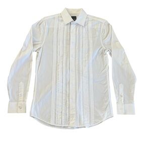 ARMANI EXCHANGE Slim Fit Dress Shirt Pleat